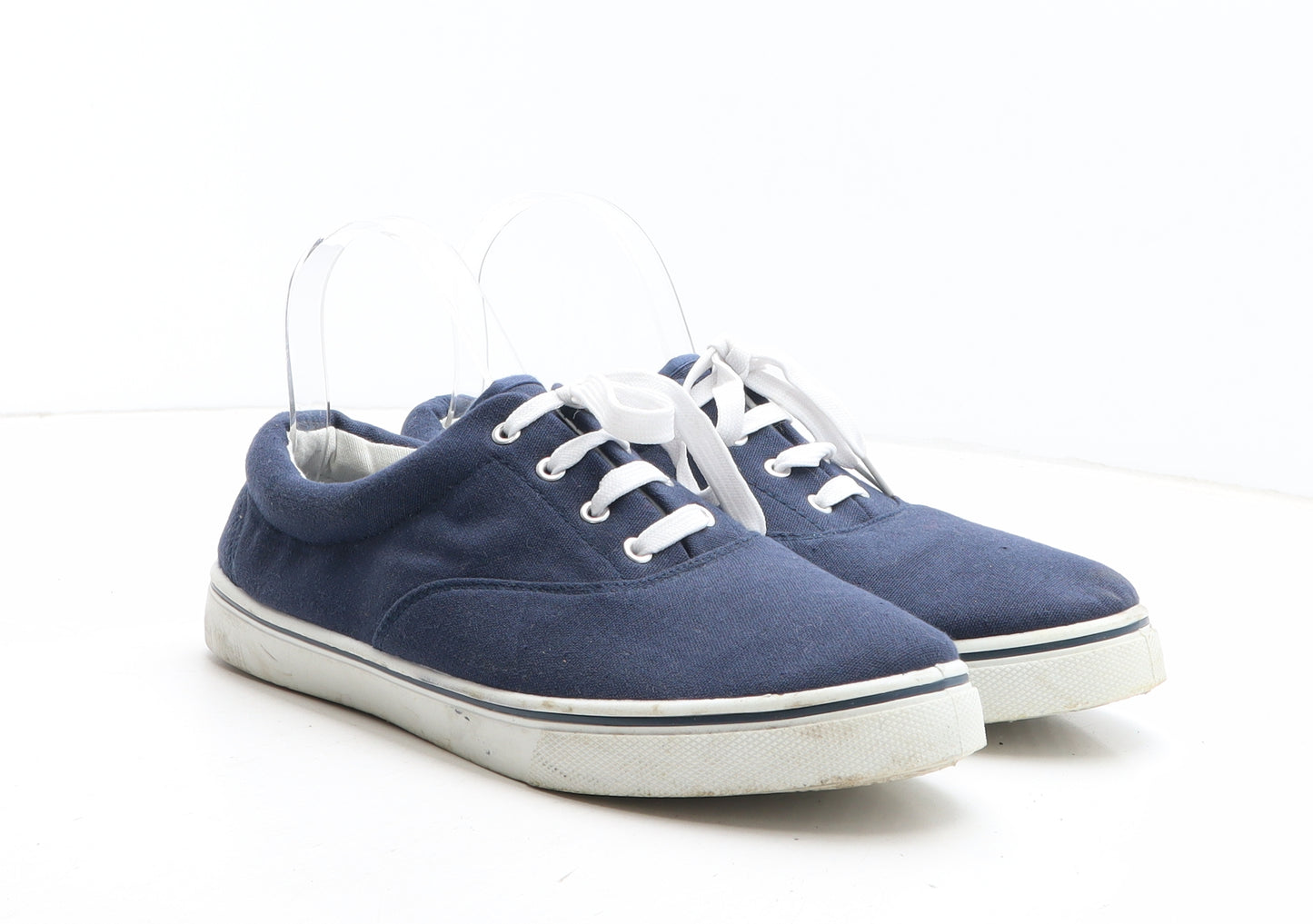 Truststyle Mens Blue Fabric Trainer Casual UK 8
