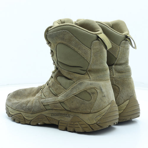 Merrell Mens Beige Leather Combat Boot UK 9 43