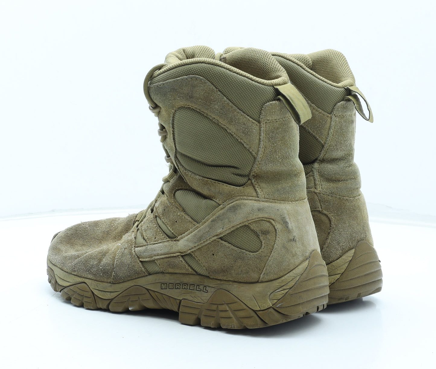 Merrell Mens Beige Leather Combat Boot UK 9 43