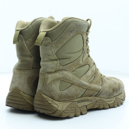 Merrell Mens Beige Leather Combat Boot UK 9 43