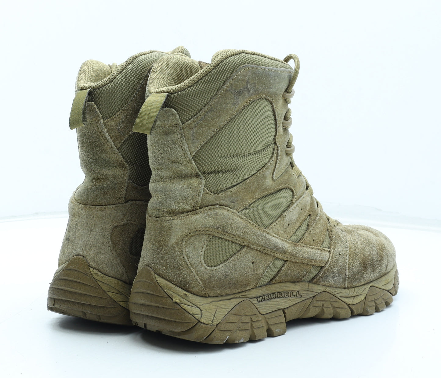 Merrell Mens Beige Leather Combat Boot UK 9 43