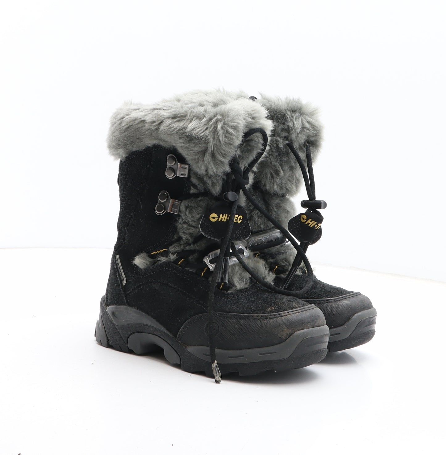 Hi-Tec Girls Black Synthetic Snow Boot Boot UK 13