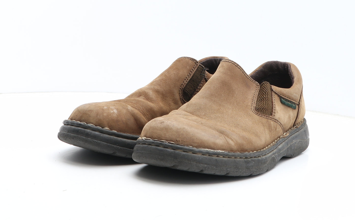Op Mens Brown Synthetic Slip On Casual UK 9