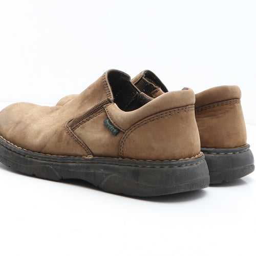Op Mens Brown Synthetic Slip On Casual UK 9