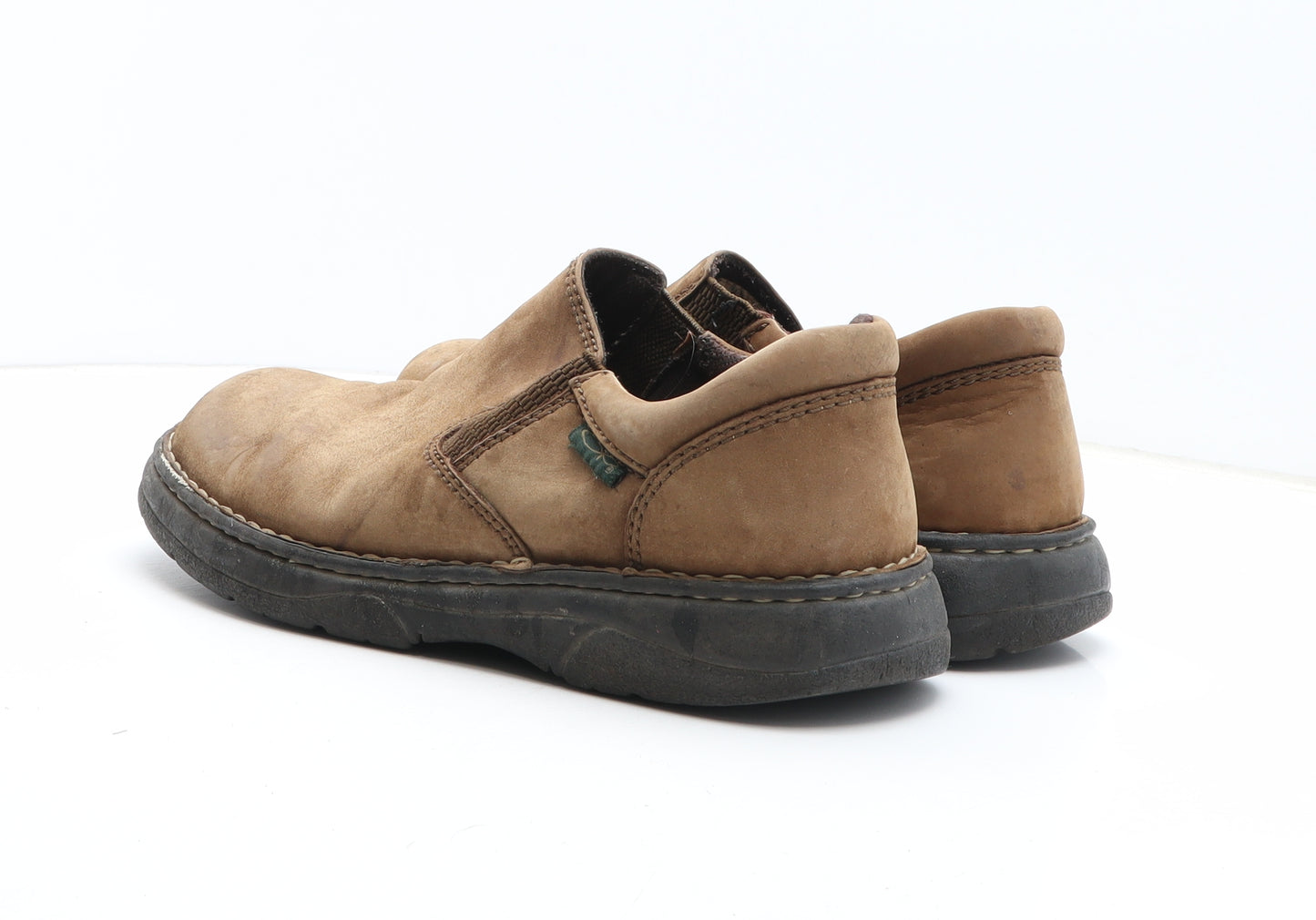 Op Mens Brown Synthetic Slip On Casual UK 9