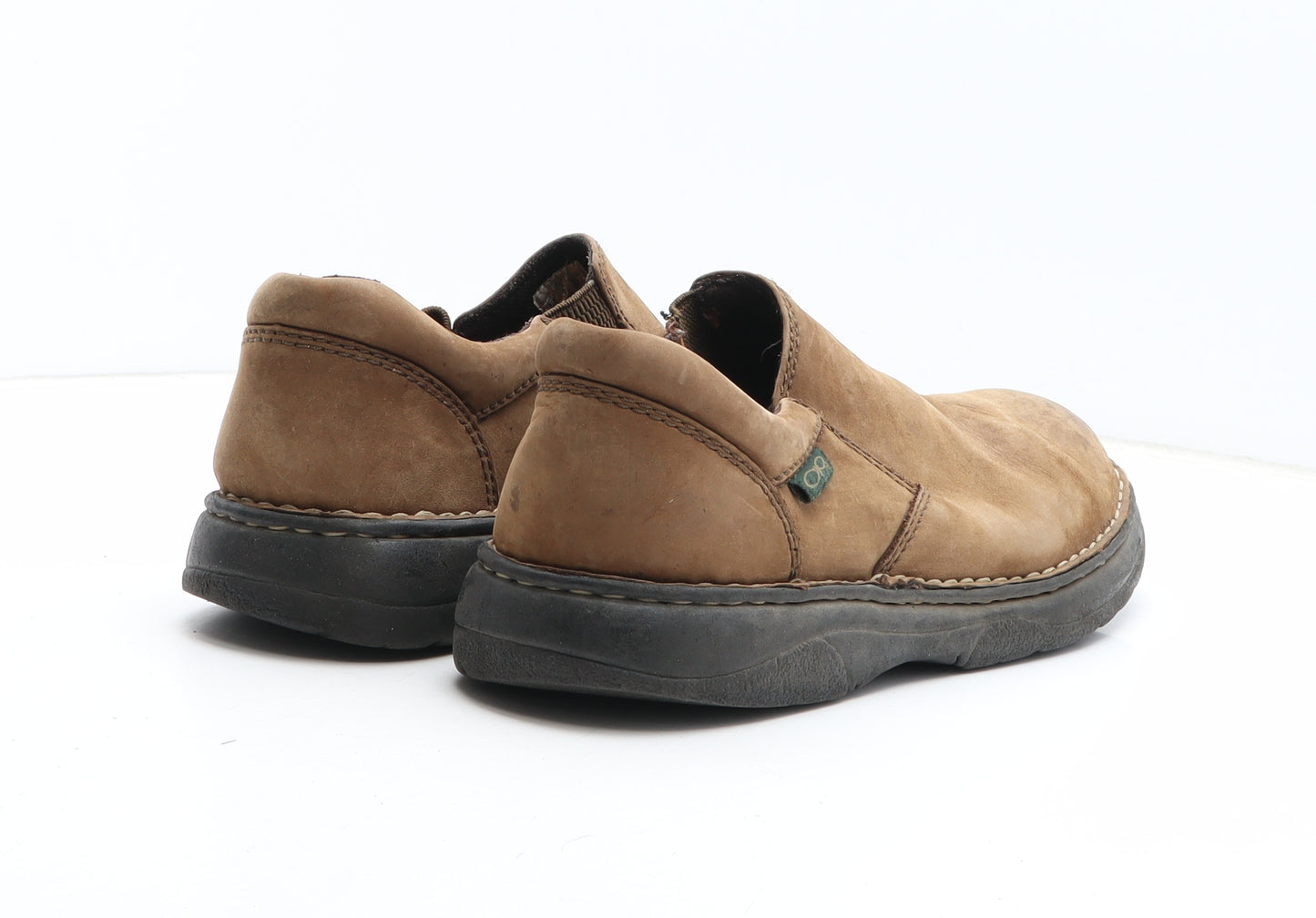 Op Mens Brown Synthetic Slip On Casual UK 9