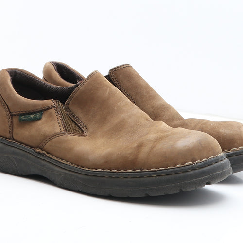 Op Mens Brown Synthetic Slip On Casual UK 9