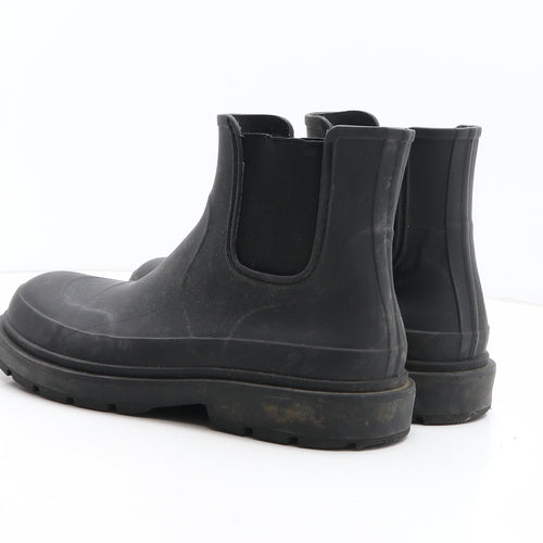 Zara Mens Black Synthetic Chelsea Boot UK 9 43