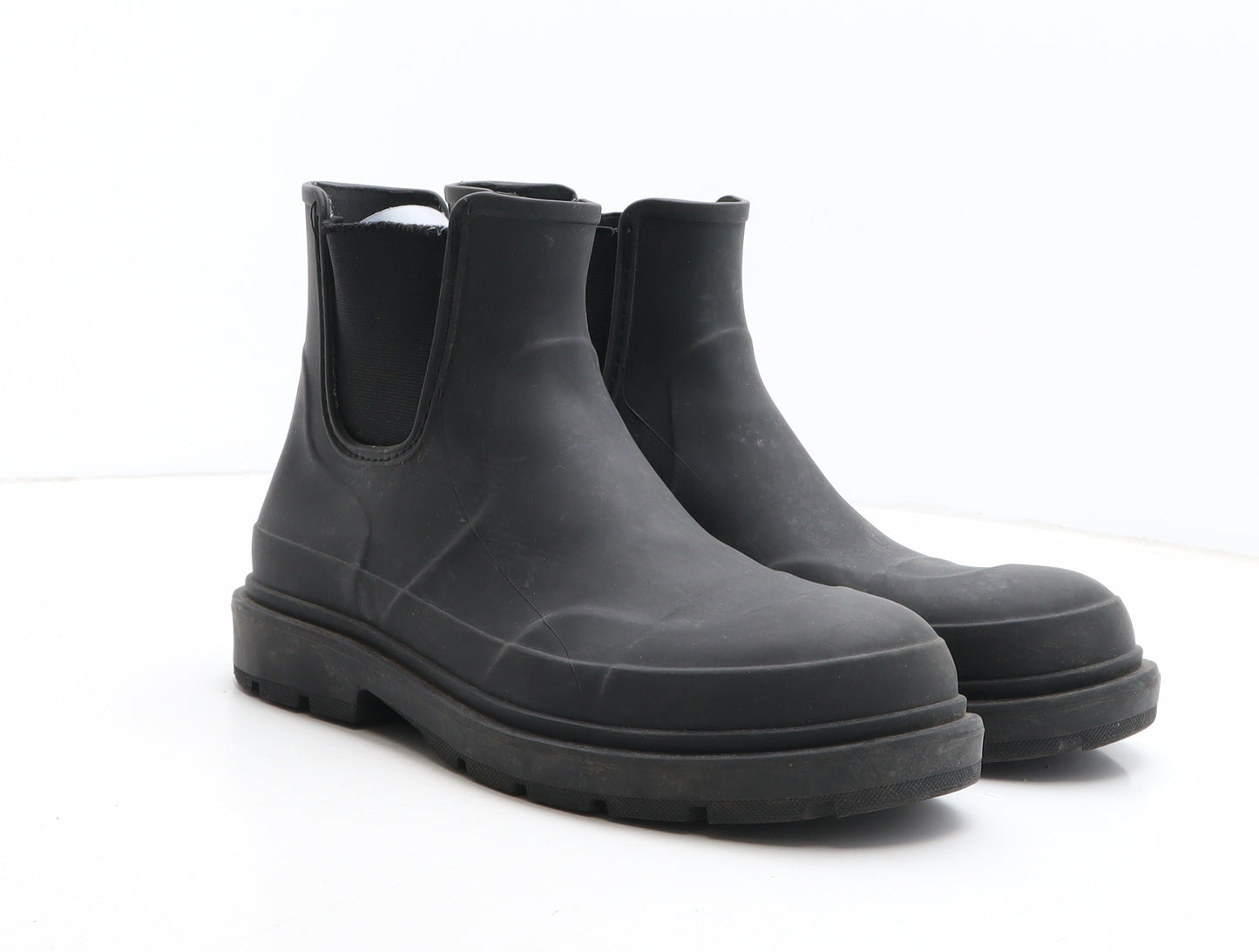 Zara Mens Black Synthetic Chelsea Boot UK 9 43