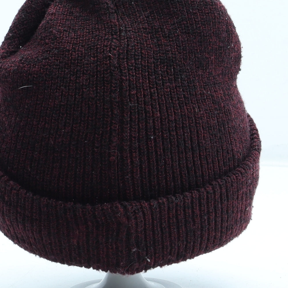 Beechfield Mens Red Acrylic Beanie One Size