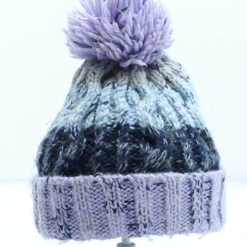 Beechfield Womens Multicoloured Colourblock Acrylic Balaclava One Size