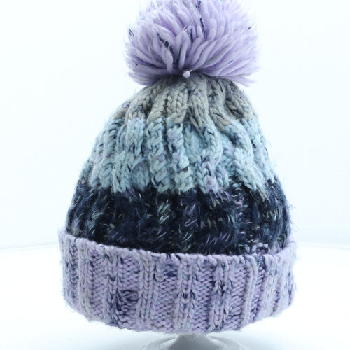 Beechfield Womens Multicoloured Colourblock Acrylic Balaclava One Size