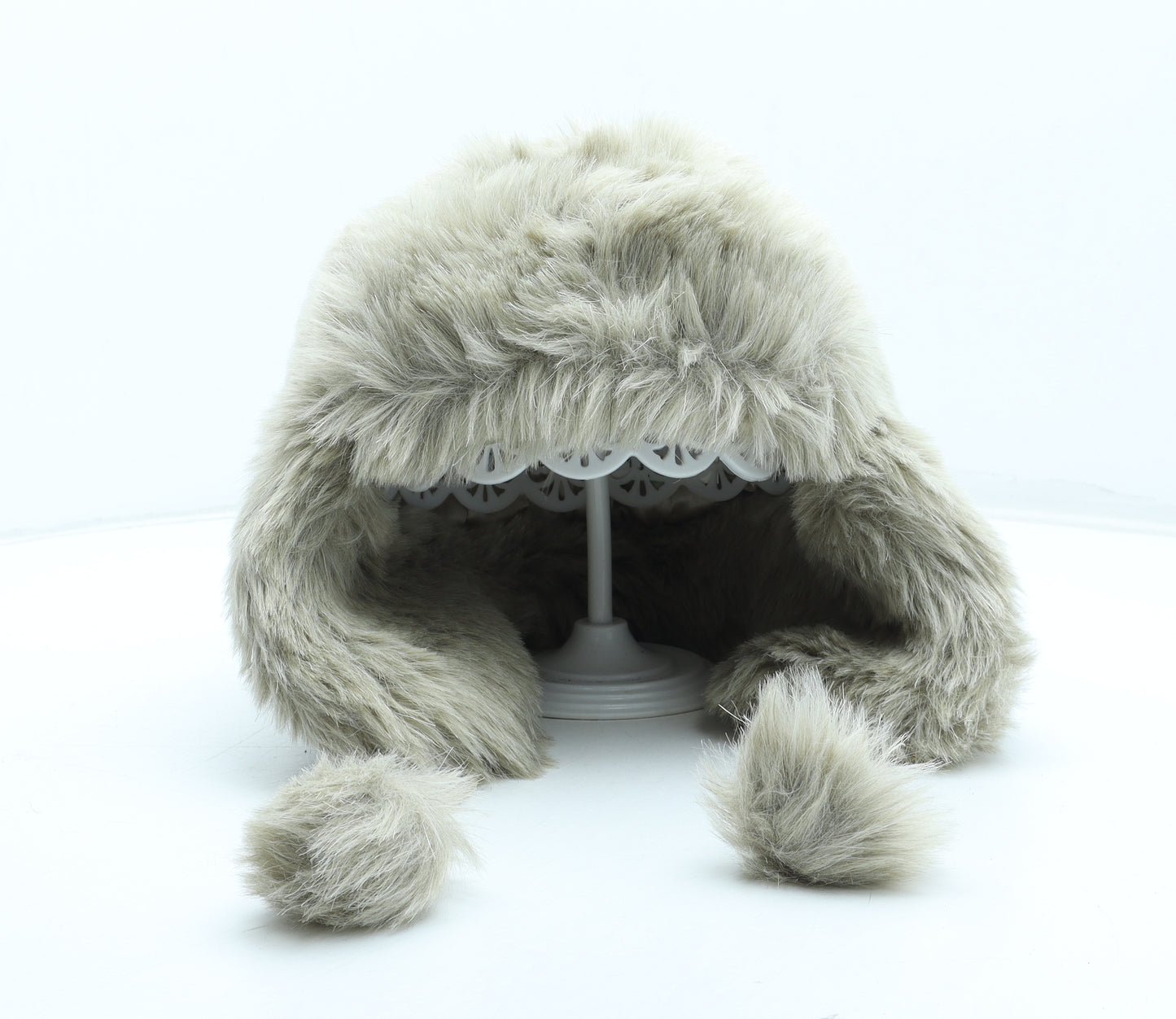 Marks and Spencer Womens Beige Acrylic Trapper Hat One Size