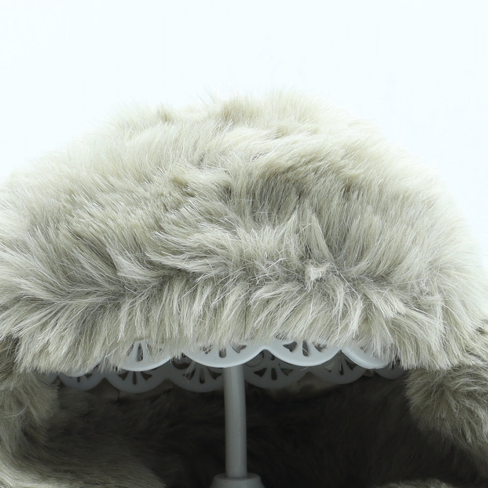Marks and Spencer Womens Beige Acrylic Trapper Hat One Size