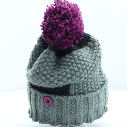 Regatta Womens Grey Acrylic Bobble Hat One Size