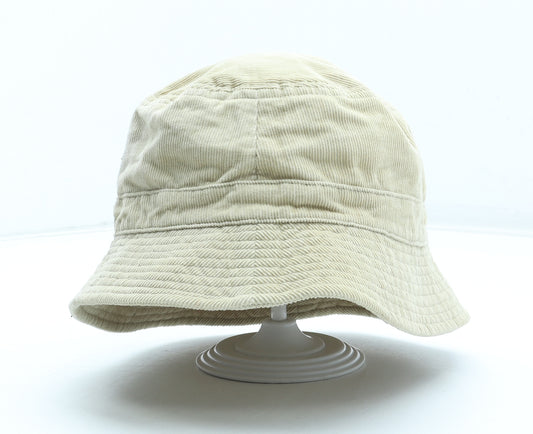 Accessorize Womens Beige Cotton Bucket Hat One Size