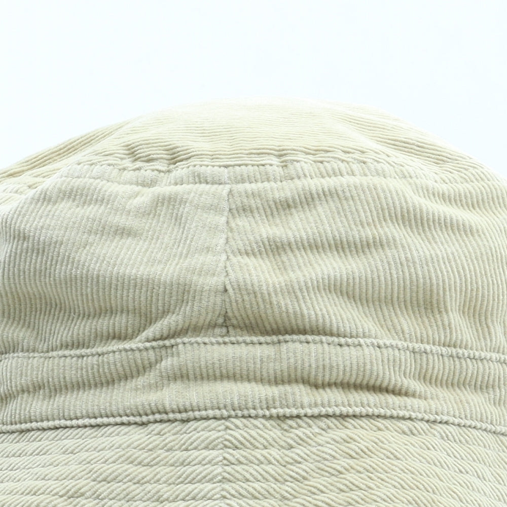 Accessorize Womens Beige Cotton Bucket Hat One Size