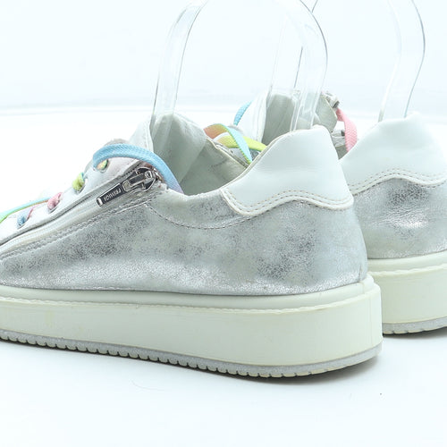 PMG Womens White Polyester Trainer UK