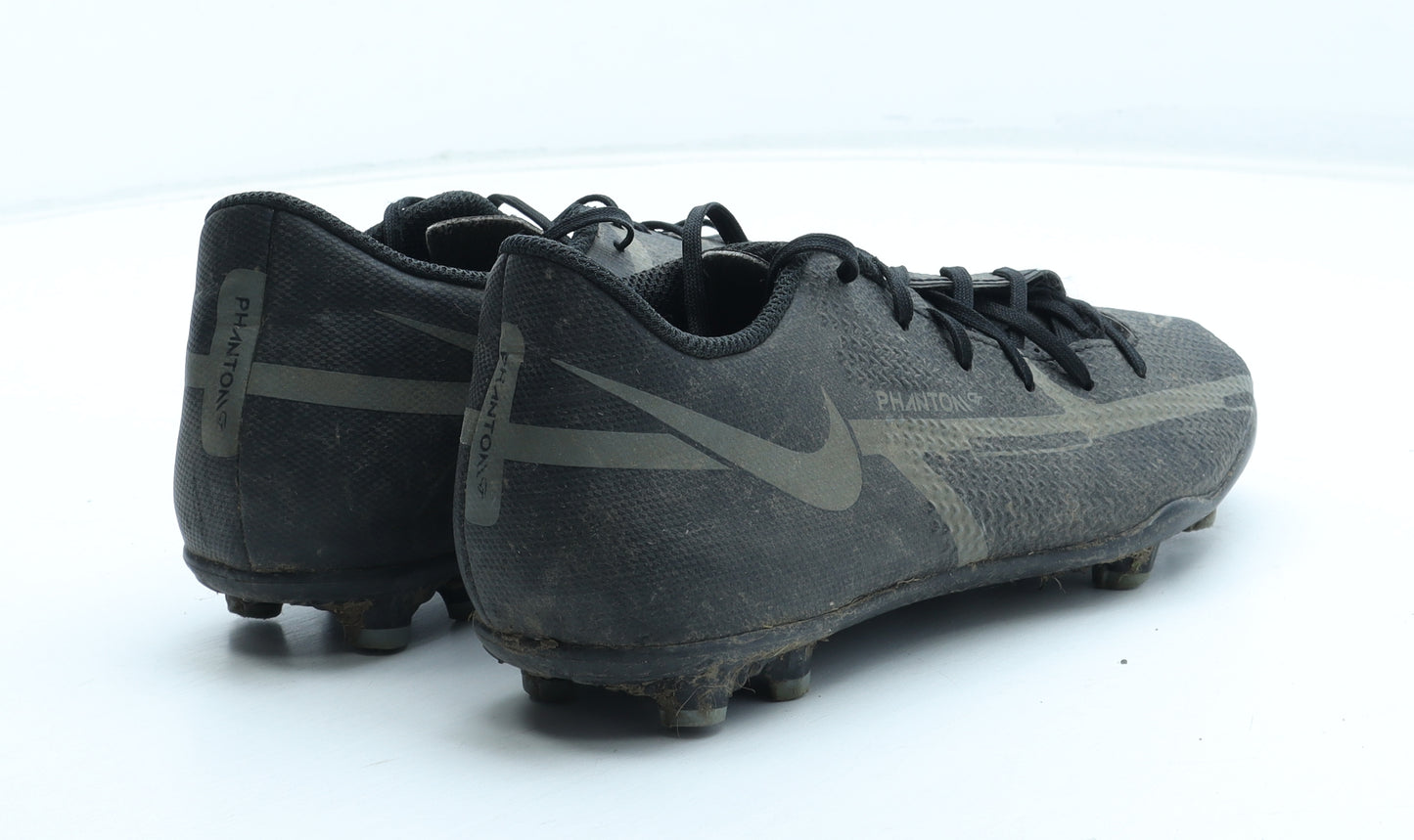 Nike Mens Black Polyurethane Trainer UK 6 39 - Phantom Football Boots