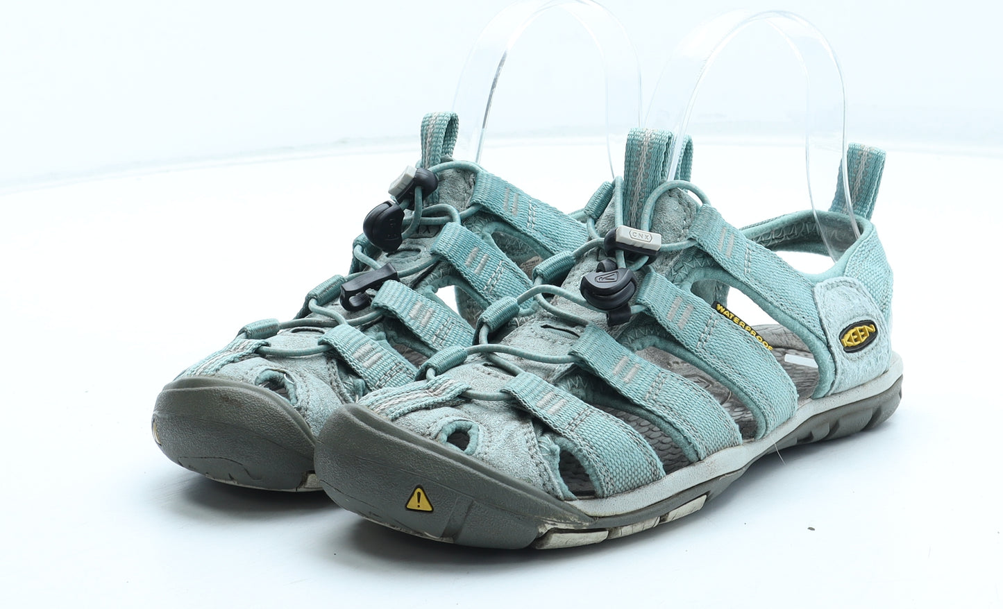 KEEN Womens Blue Polyester Slip On Sandal UK