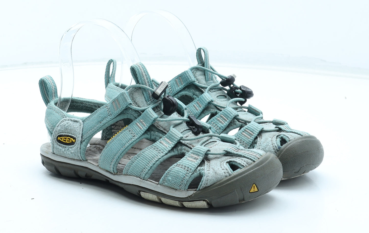 KEEN Womens Blue Polyester Slip On Sandal UK