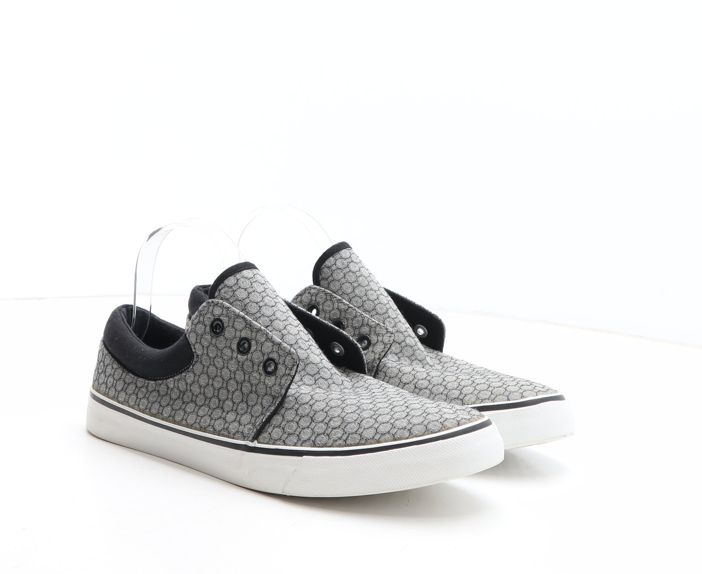 Cedar Wood State Mens Grey Geometric Synthetic Trainer UK 8 42