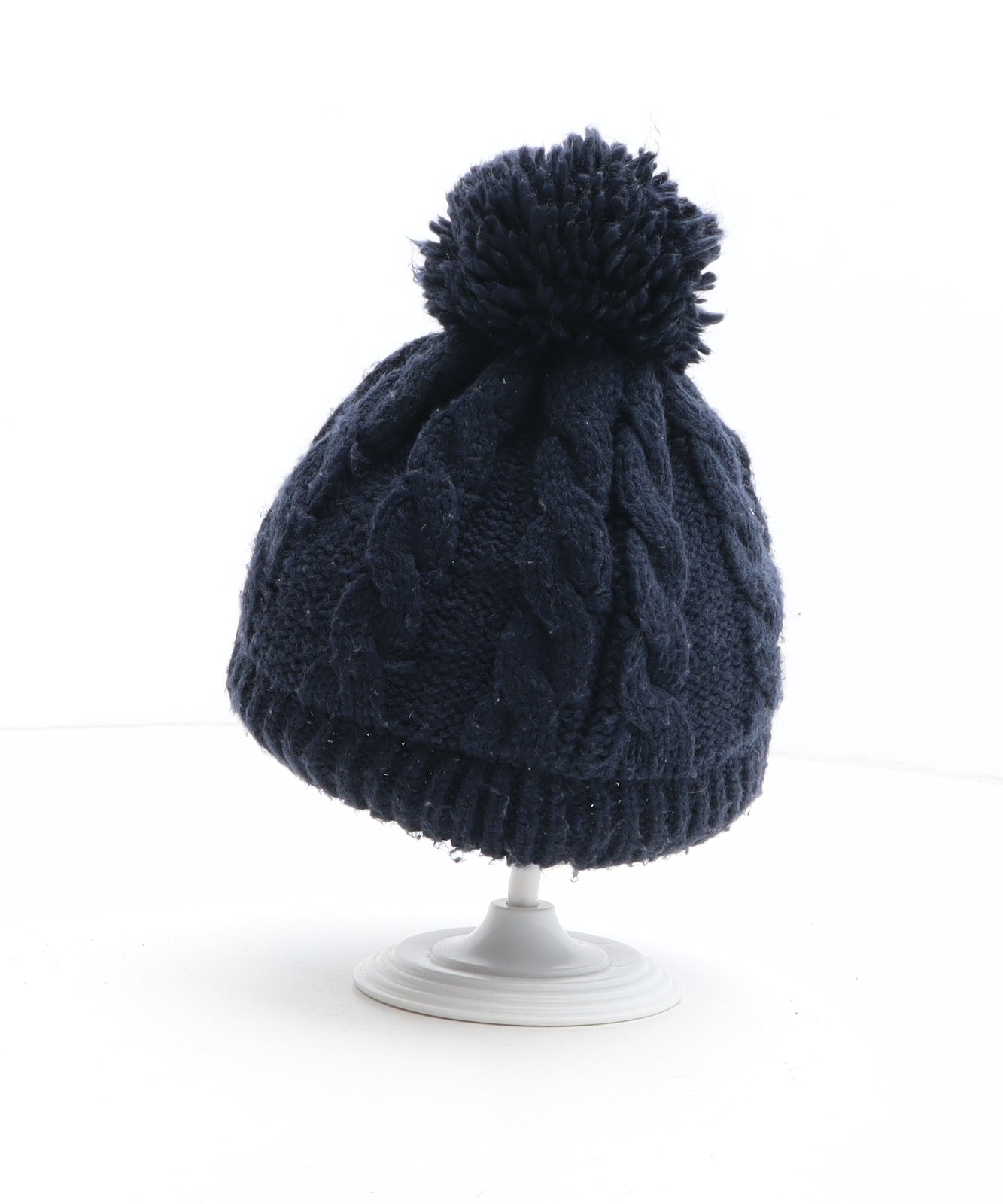 Marks and Spencer Boys Blue Acrylic Bobble Hat One Size - Paddington Bear Size 13-36 Months