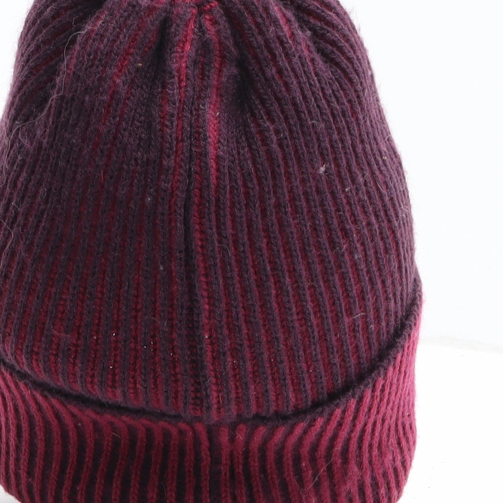 John Lewis Womens Purple Acrylic Beanie One Size