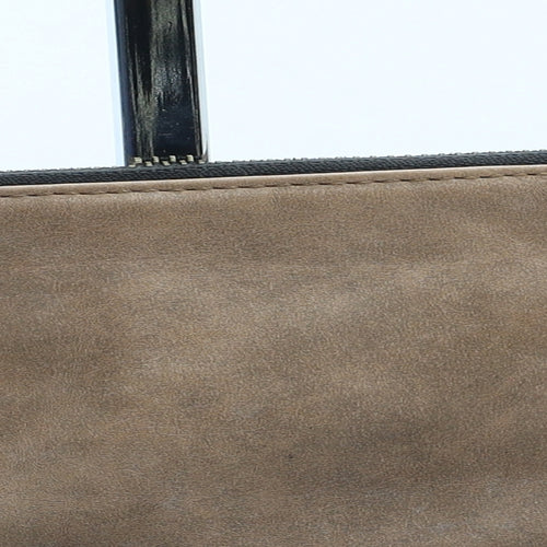 Glassons Womens Black Colorblock Leather Clutch Size Mini