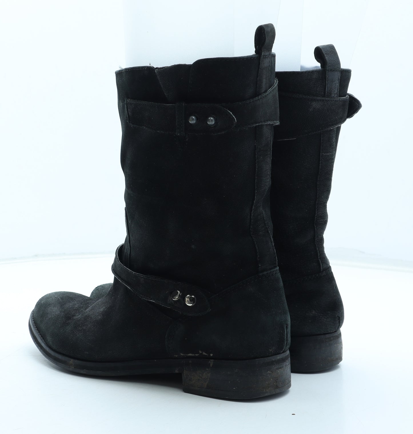 Carvela Womens Black Leather Bootie Boot UK