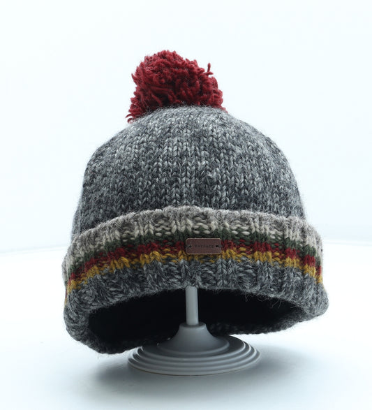 Fat Face Mens Multicoloured Wool Winter Hat One Size