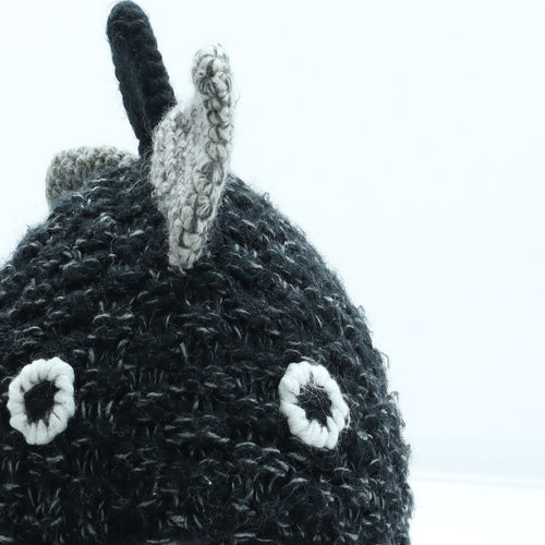 NEXT Boys Black Acrylic Winter Hat Size S - Size 5-6 Years