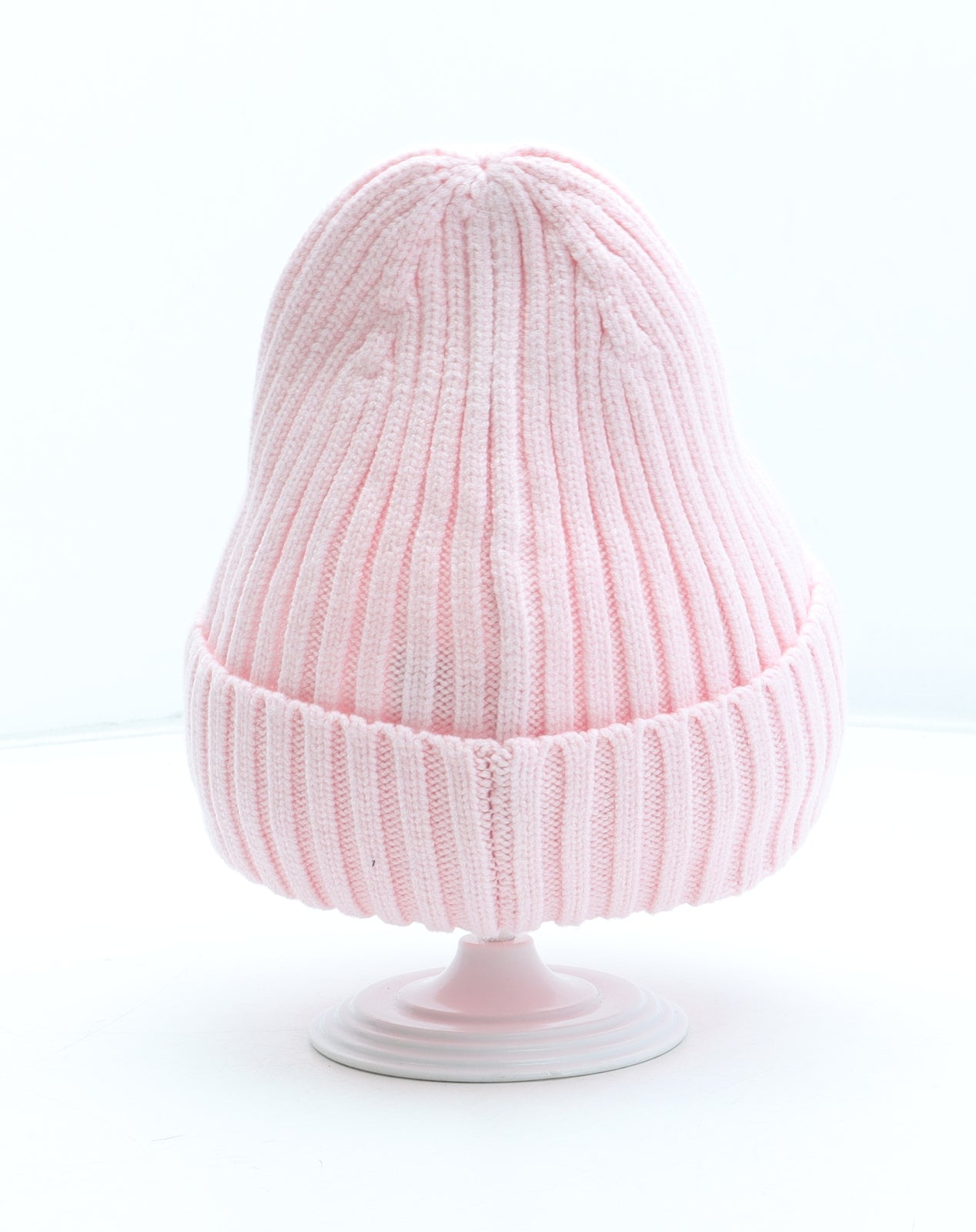 Marks and Spencer Girls Pink Acrylic Beanie Size S