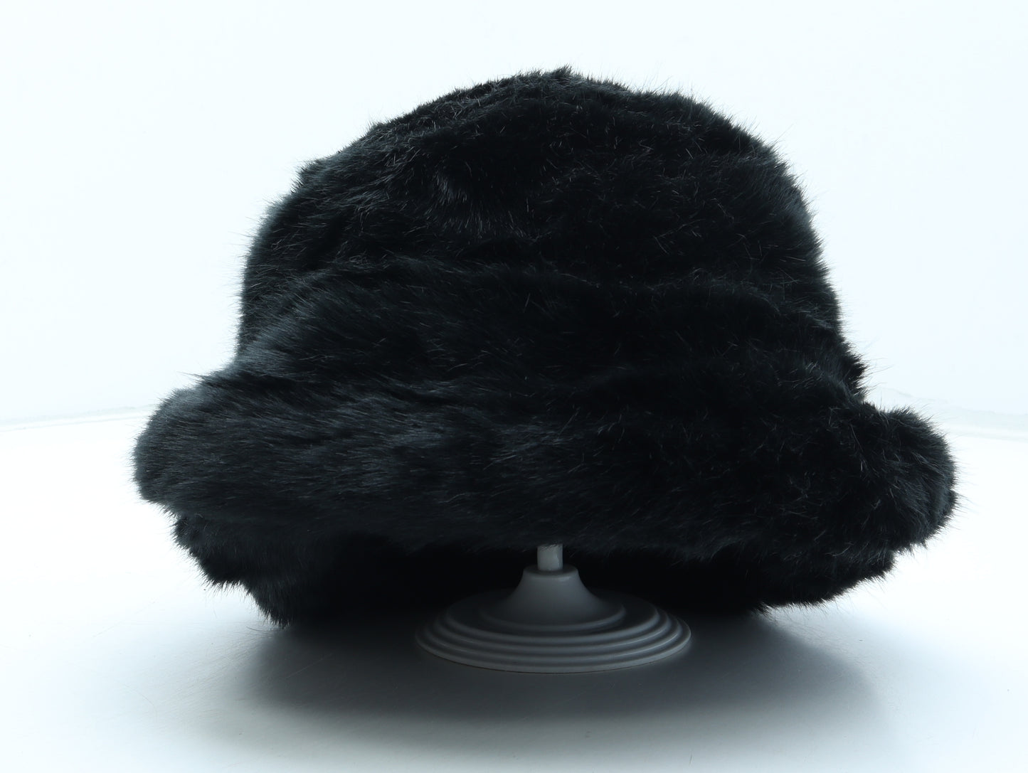 Jane Anne Designs Womens Black Acrylic Cloche Size S