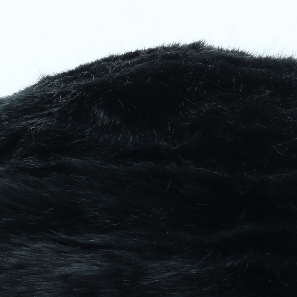 Jane Anne Designs Womens Black Acrylic Cloche Size S