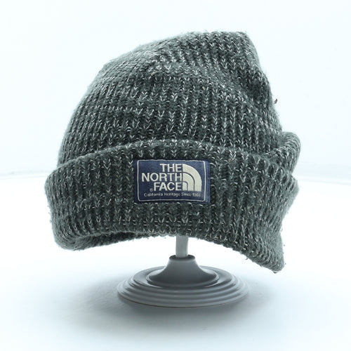 The North Face Mens Green Acrylic Beanie One Size