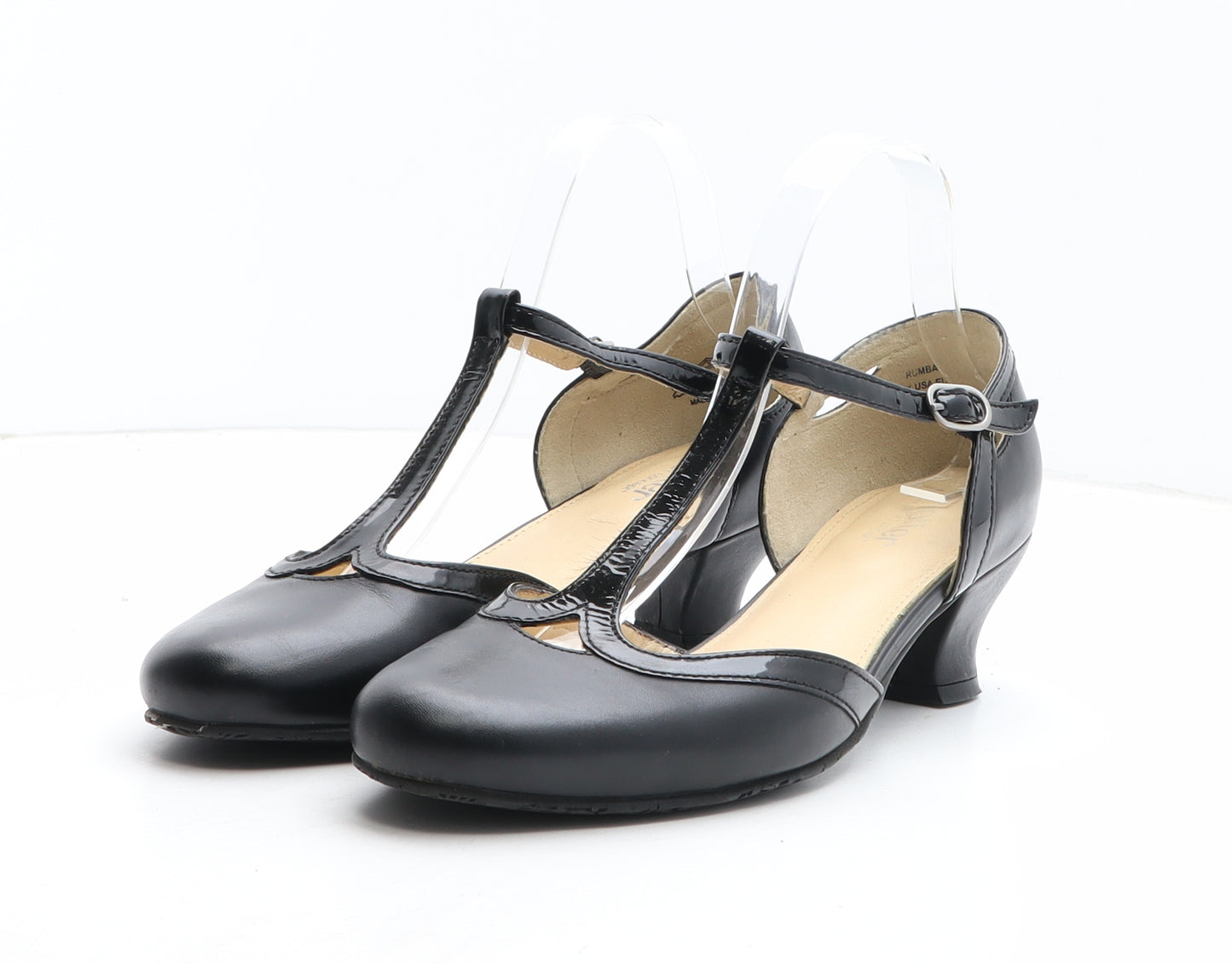 Hotter Womens Black Synthetic Strappy Heel UK