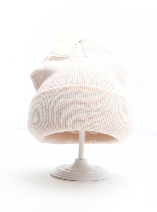 Primark Womens Pink Acrylic Beanie One Size