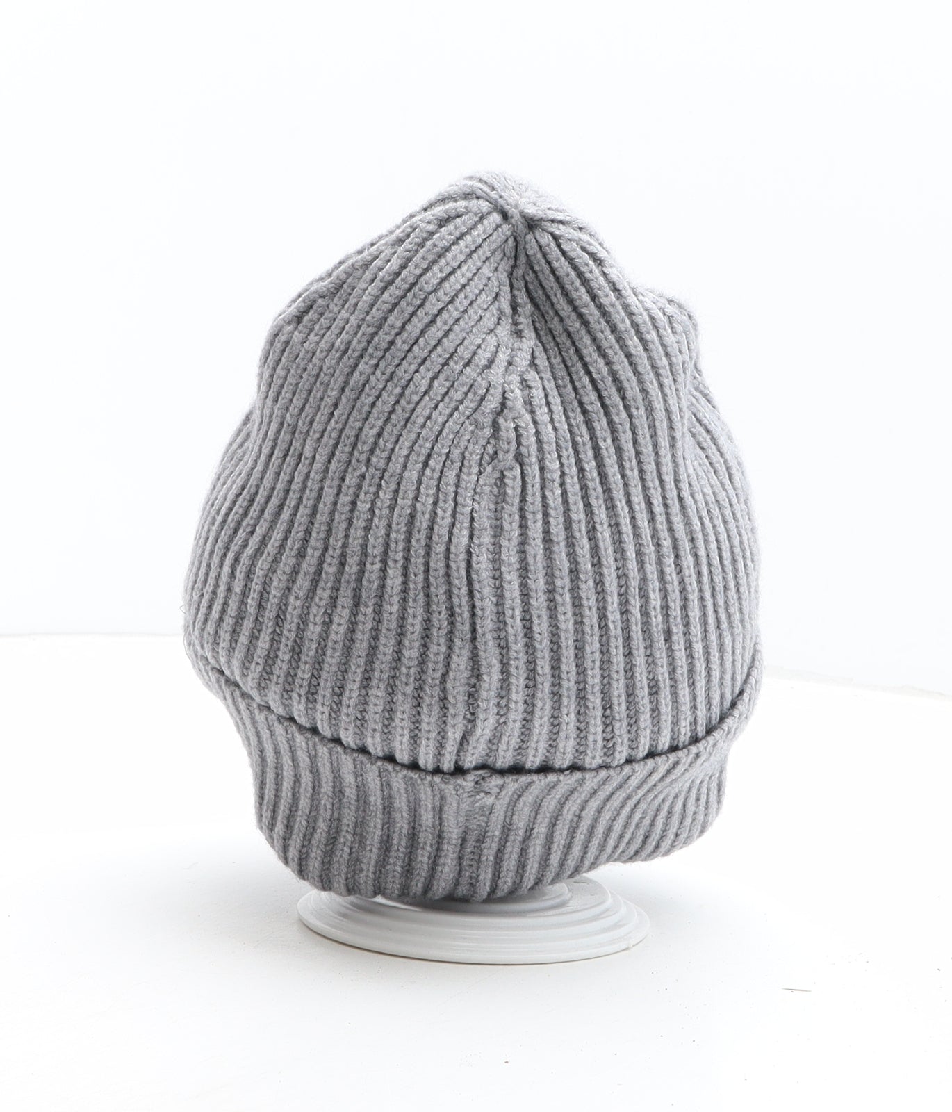 New Look Womens Grey Viscose Beanie One Size