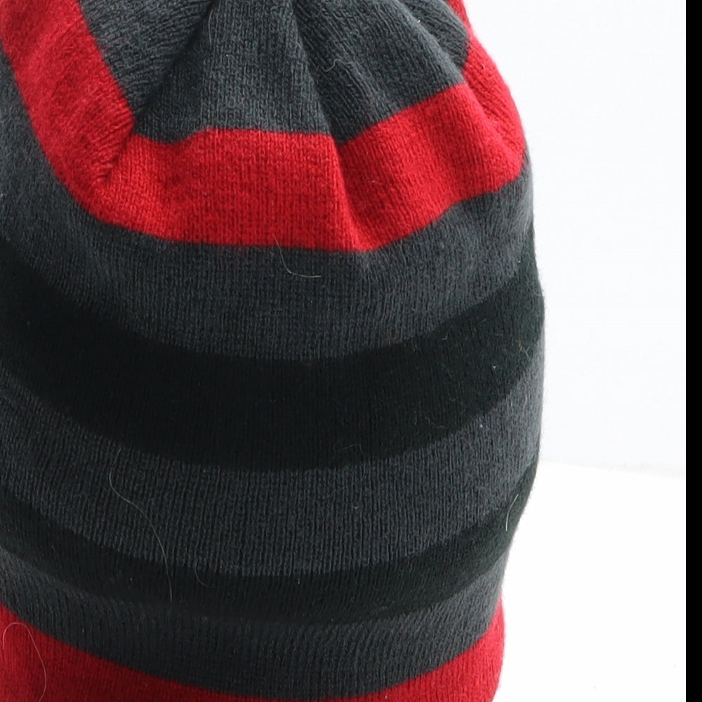 Trespass Mens Grey Striped Acrylic Beanie One Size