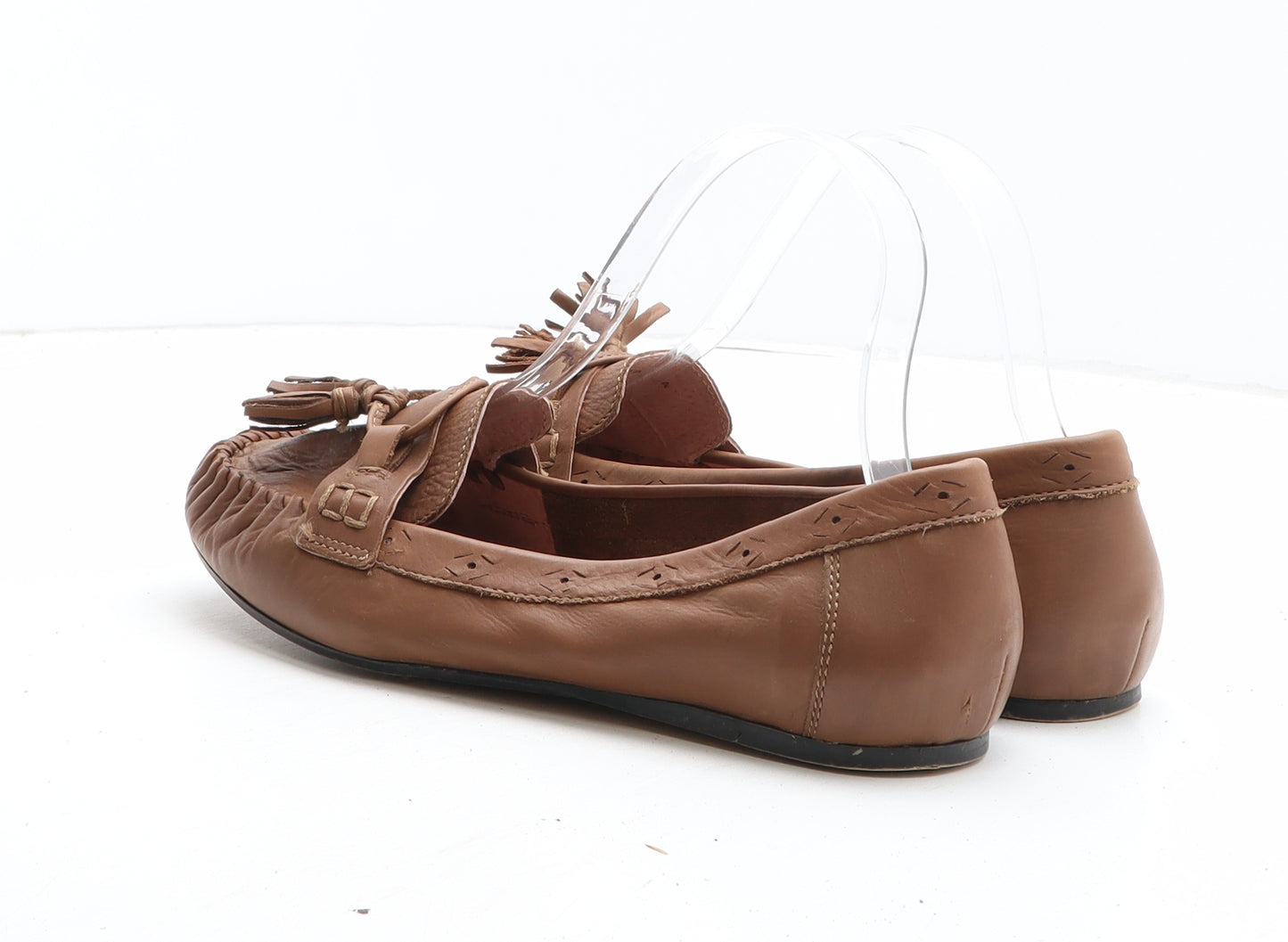 Fat Face Womens Brown Synthetic Loafer Casual UK