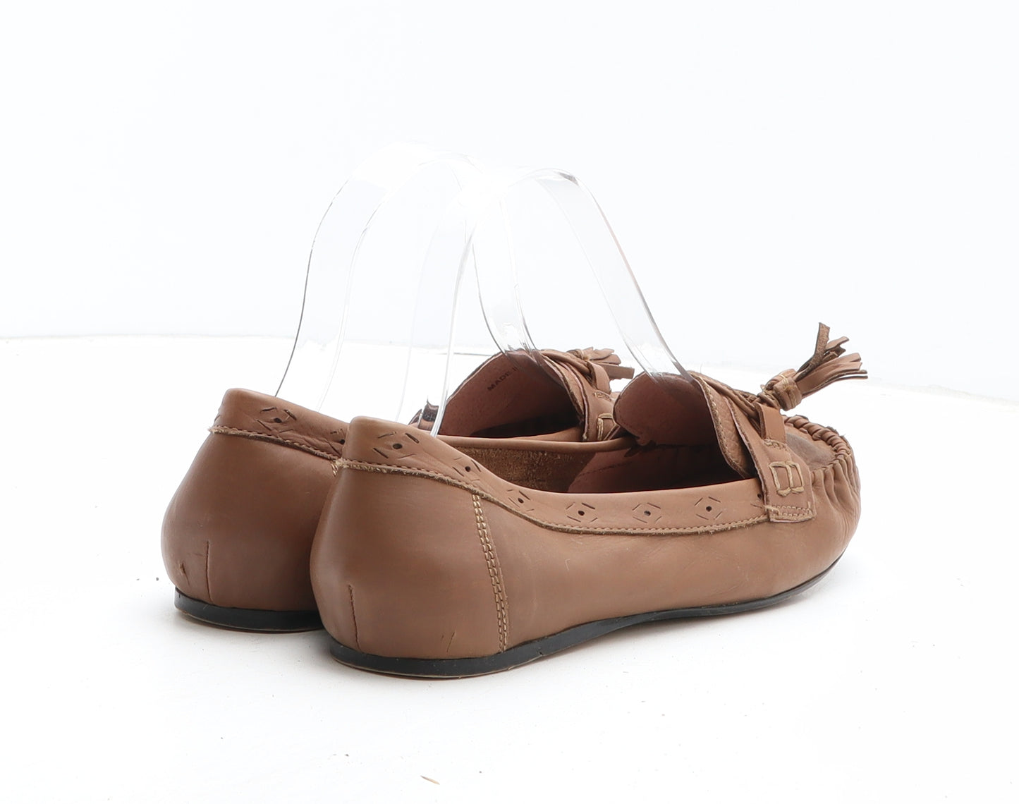 Fat Face Womens Brown Synthetic Loafer Casual UK