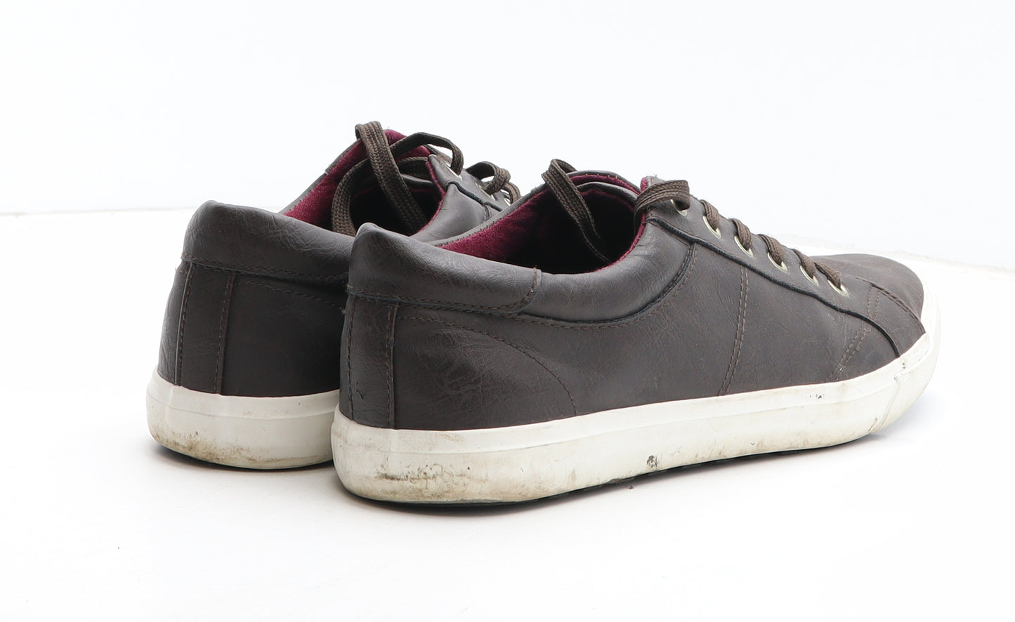 ACW85 Mens Brown Synthetic Trainer UK 12