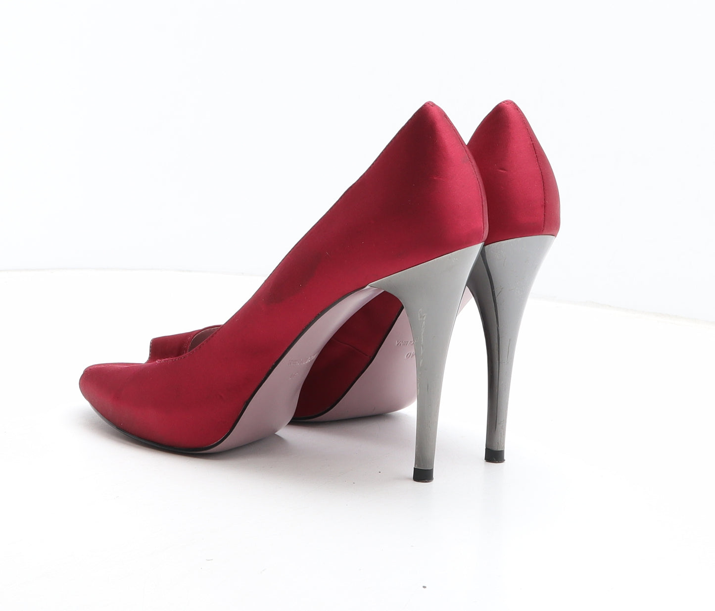 French Connection Womens Pink Synthetic Court Heel UK