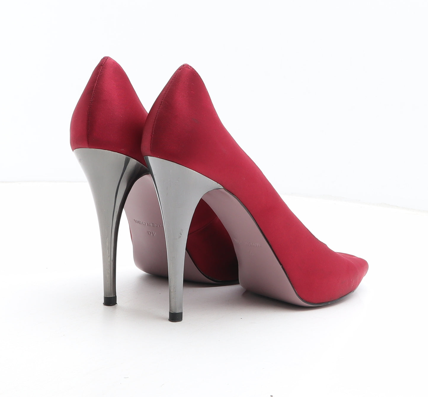 French Connection Womens Pink Synthetic Court Heel UK