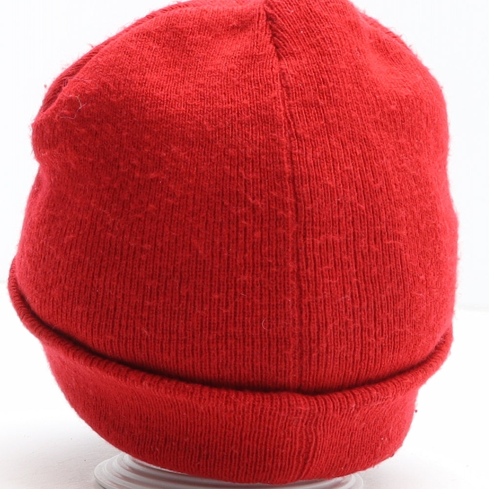 Stoke City FC Mens Red Acrylic Beanie One Size