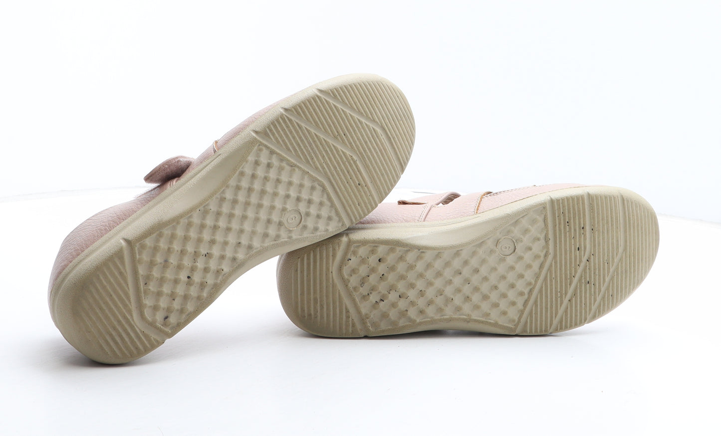 Cotton Traders Womens Pink Geometric Synthetic Slip On Casual UK