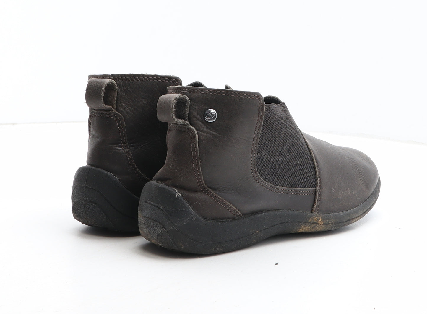 Hotter Womens Brown Leather Chelsea Boot UK