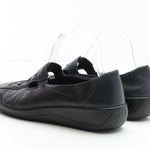 Hotter Womens Purple Synthetic Slip On Casual UK