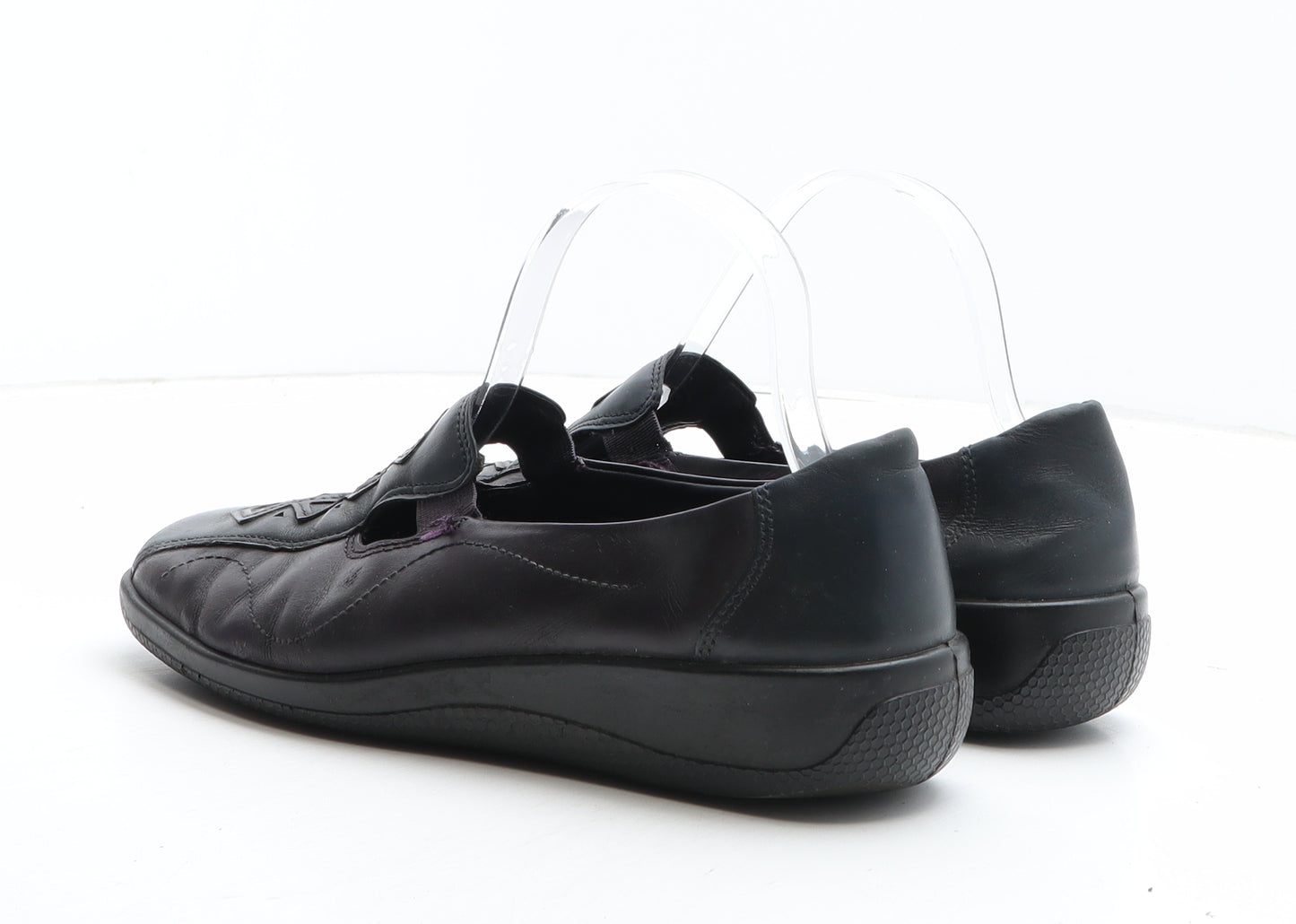 Hotter Womens Purple Synthetic Slip On Casual UK